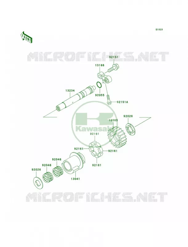 Balancer Kawasaki MOTOS 1200 2006 Ninja ZX-12R  ZX1200B6F
