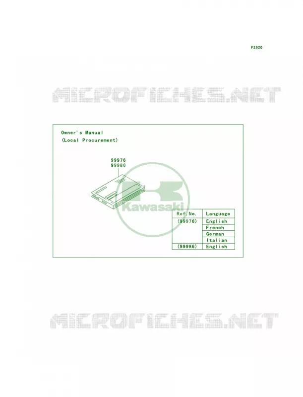 Manual Kawasaki MOTOS 1200 2006 Ninja ZX-12R  ZX1200B6F