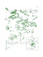 Chassis Electrical Equipment pour Kawasaki Ninja ZX-7RR 1997