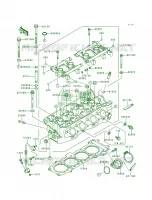 Cylinder Head pour Kawasaki Ninja ZX-7RR 1997