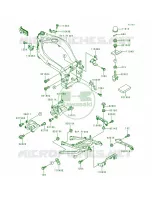 Electro Bracket pour Kawasaki Ninja ZX-7RR 1997
