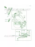 Frame pour Kawasaki Ninja ZX-7RR 1997