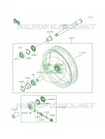 Front Wheel pour Kawasaki Ninja ZX-7RR 1997