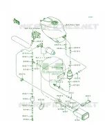 Fuel Evaporative System pour Kawasaki Ninja ZX-7RR 1997