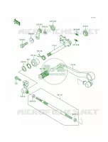 Gear Change Mechanism pour Kawasaki Ninja ZX-7RR 1997