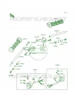 Handlebar pour Kawasaki Ninja ZX-7RR 1997