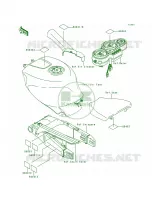 Labels pour Kawasaki Ninja ZX-7RR 1997