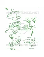 Meters pour Kawasaki Ninja ZX-7RR 1997