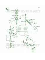 Rear Master Cylinder pour Kawasaki Ninja ZX-7RR 1997
