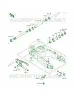 Swingarm pour Kawasaki Ninja ZX-7RR 1997