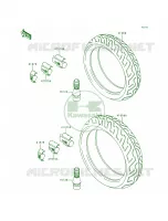 Tires pour Kawasaki Ninja ZX-7RR 1997