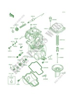 Carburetor Parts pour Kawasaki Ninja ZX-6 1993
