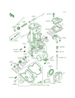 Carburetor Parts pour Kawasaki Ninja ZX-7R 1993