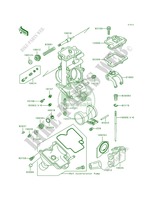 Carburetor Parts pour Kawasaki Ninja ZX-7R 1991