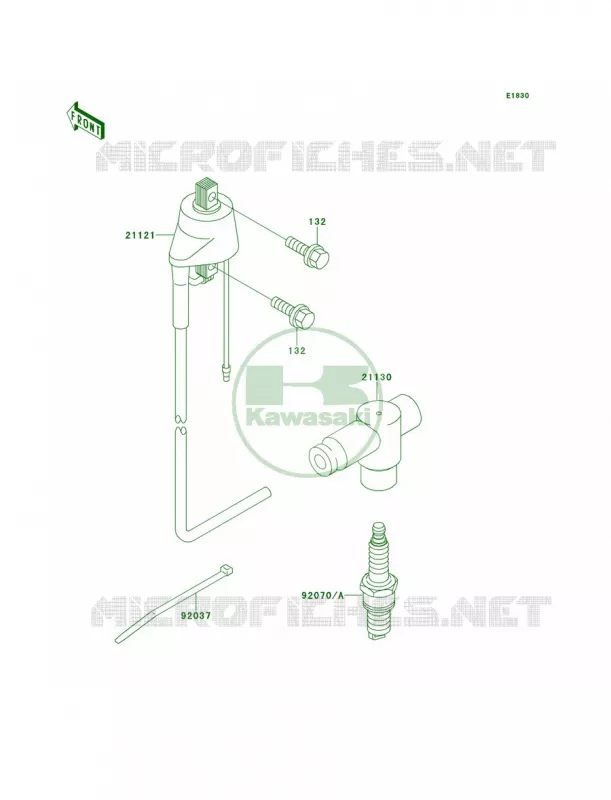 Ignition System Kawasaki MOTOS 220 2001 KDX220R  KDX220-A8