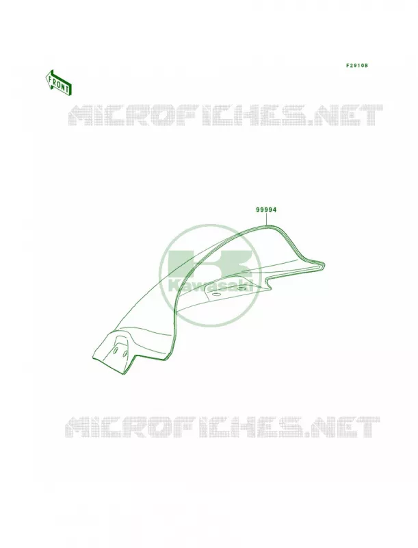 AccessoryWindshield Kawasaki MOTOS 300 2014 Ninja 300  EX300AES