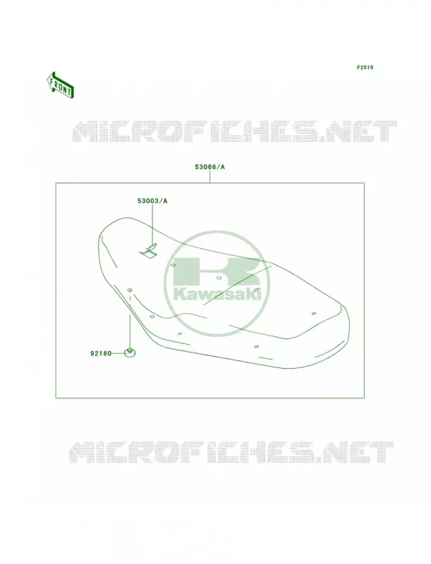 Seat Kawasaki MOTOS 800 2014 W800  EJ800AEF