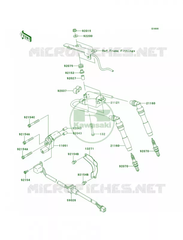 Ignition System Kawasaki MOTOS 800 2013 W800   EJ800ADF