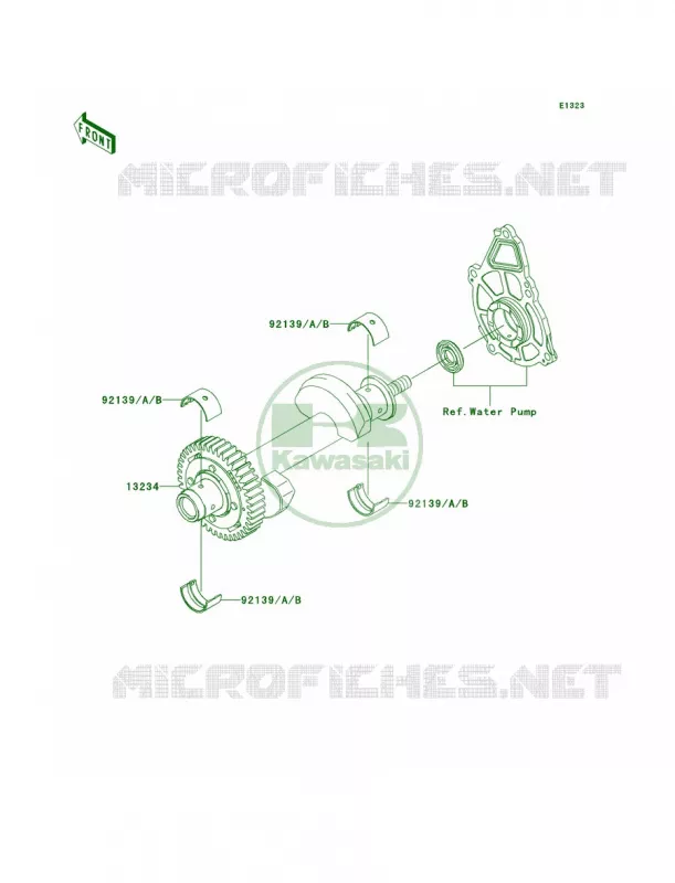 Balancer Kawasaki MOTOS 650 2013 ER-6n  ER650EDS