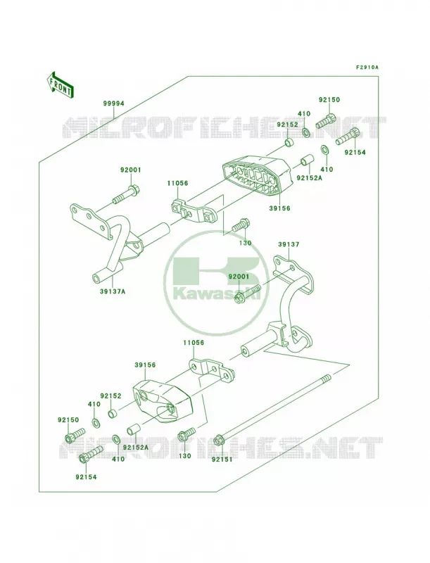 AccessoryEngine Guard Kawasaki MOTOS 300 2013 Ninja 300   EX300BDFA