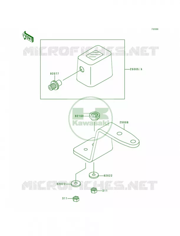 Meters Kawasaki MOTOS 200 1999 KDX200  KDX200-H5