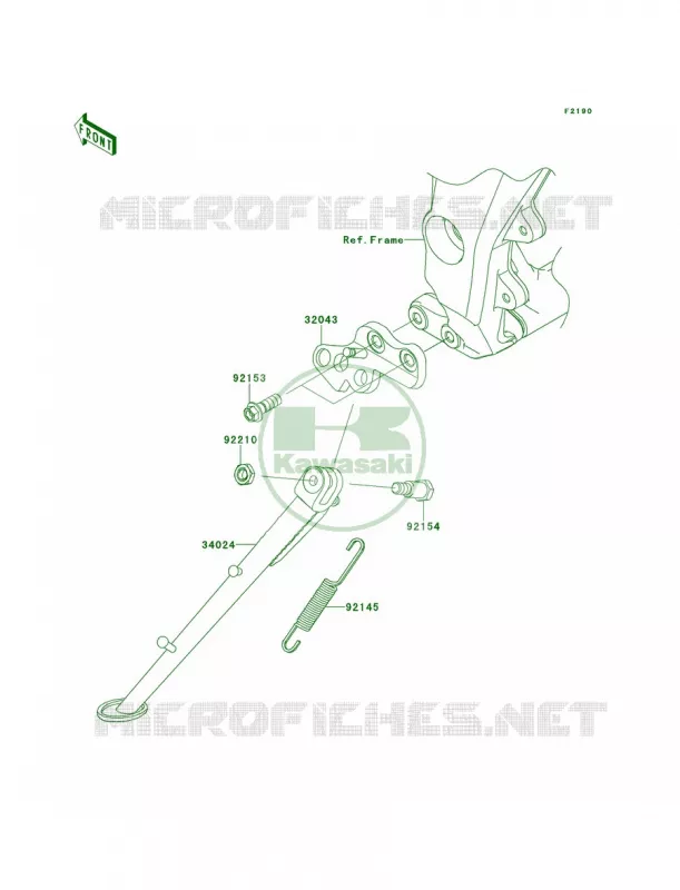 Stands Kawasaki MOTOS 1000 2012 Ninja 1000 ABS  ZX1000HCF