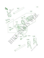 Gear Change DrumShift Forks pour Kawasaki W800  2012