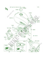 Fuel Tank pour Kawasaki W800  2012