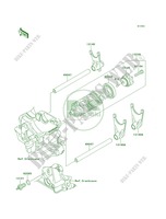 Gear Change DrumShift Forks pour Kawasaki Versys 1000  2012