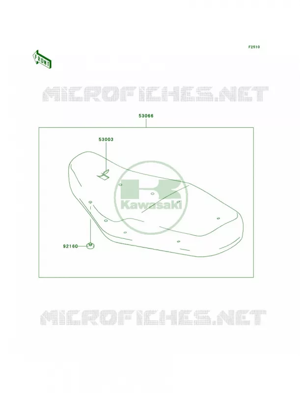 Seat Kawasaki MOTOS 800 2011 W800  EJ800ABF