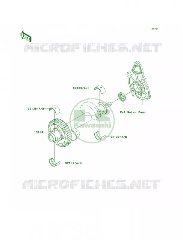Balancer Kawasaki MOTOS 650 2009 ER-6n   ER650C9F
