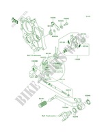 Gear Change Mechanism pour Kawasaki Versys  2007