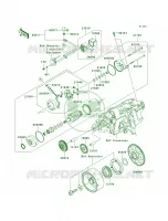 Starter Motor ER650AE046804 pour Kawasaki ER-6n  2006