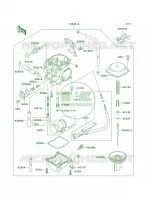 Carburetor pour Kawasaki KLX300R 1998