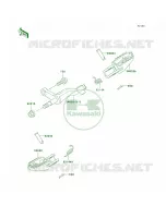 Footrests pour Kawasaki KLX300R 1998