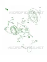 Generator pour Kawasaki KLX300R 1998