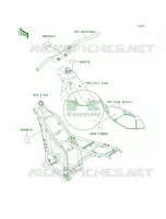 Labels pour Kawasaki KLX300R 1998