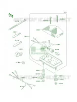Taillights pour Kawasaki KLX300R 1998