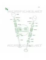 Valves pour Kawasaki KLX300R 1998