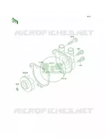 Water Pump pour Kawasaki KLX300R 1998
