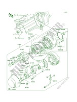 Generator pour Kawasaki ZRX1200R 2004