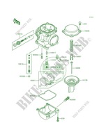 Carburetor Parts pour Kawasaki ZRX1100 2000