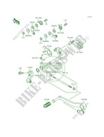 Gear Change Mechanism pour Kawasaki ZRX1100 2000