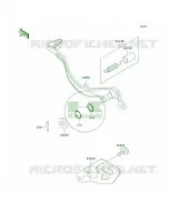 Brake Pedal pour Kawasaki KLX650R 1996