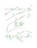 Cables pour Kawasaki KLX650R 1996