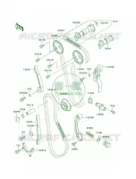 CamshaftsTensioner pour Kawasaki KLX650R 1996