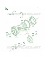 Clutch pour Kawasaki KLX650R 1996