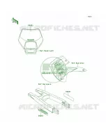 Decals pour Kawasaki KLX650R 1996