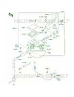 Front Master Cylinder pour Kawasaki KLX650R 1996