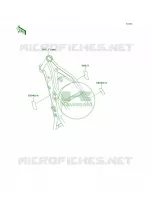 Labels pour Kawasaki KLX650R 1996